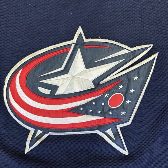 REEBOK Rick Nash #61 Columbus Blue Jackets Hockey Jersey - Size 54 XL - Picture 4 of 7